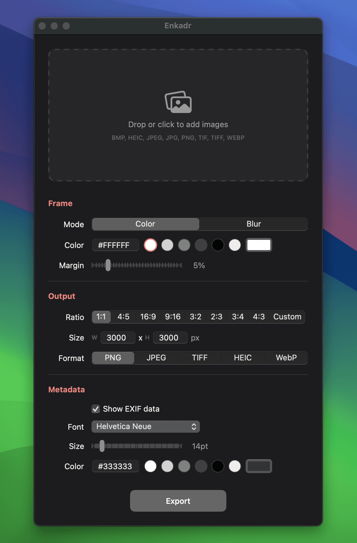 Enkadr screenshot 1