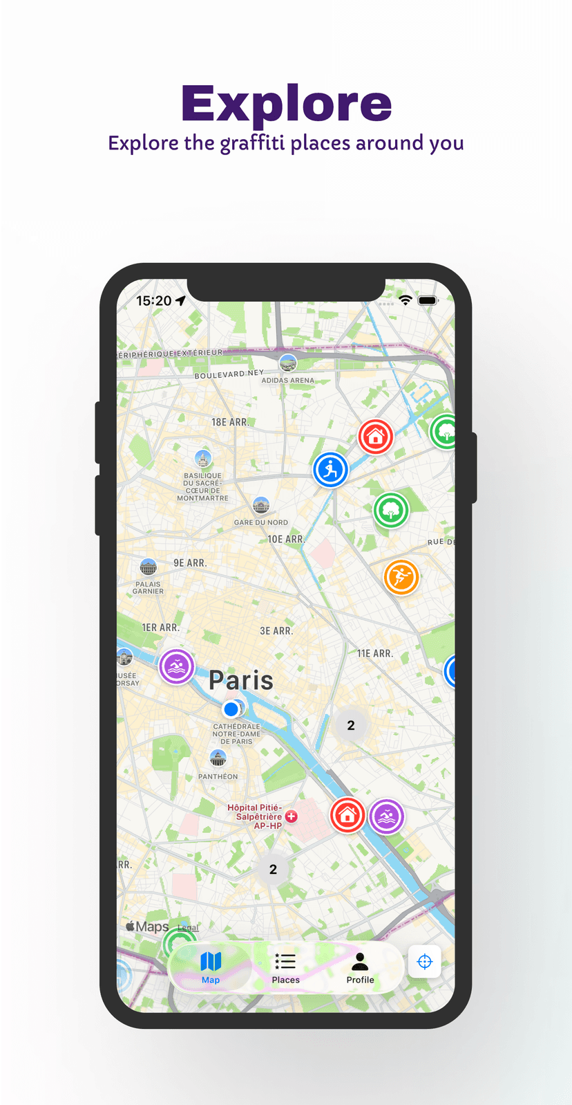 WallMap screenshot 1